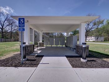 New mailbox pavilion
